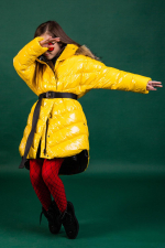 Пальто для девочки GnK ЗС-877 превью фото